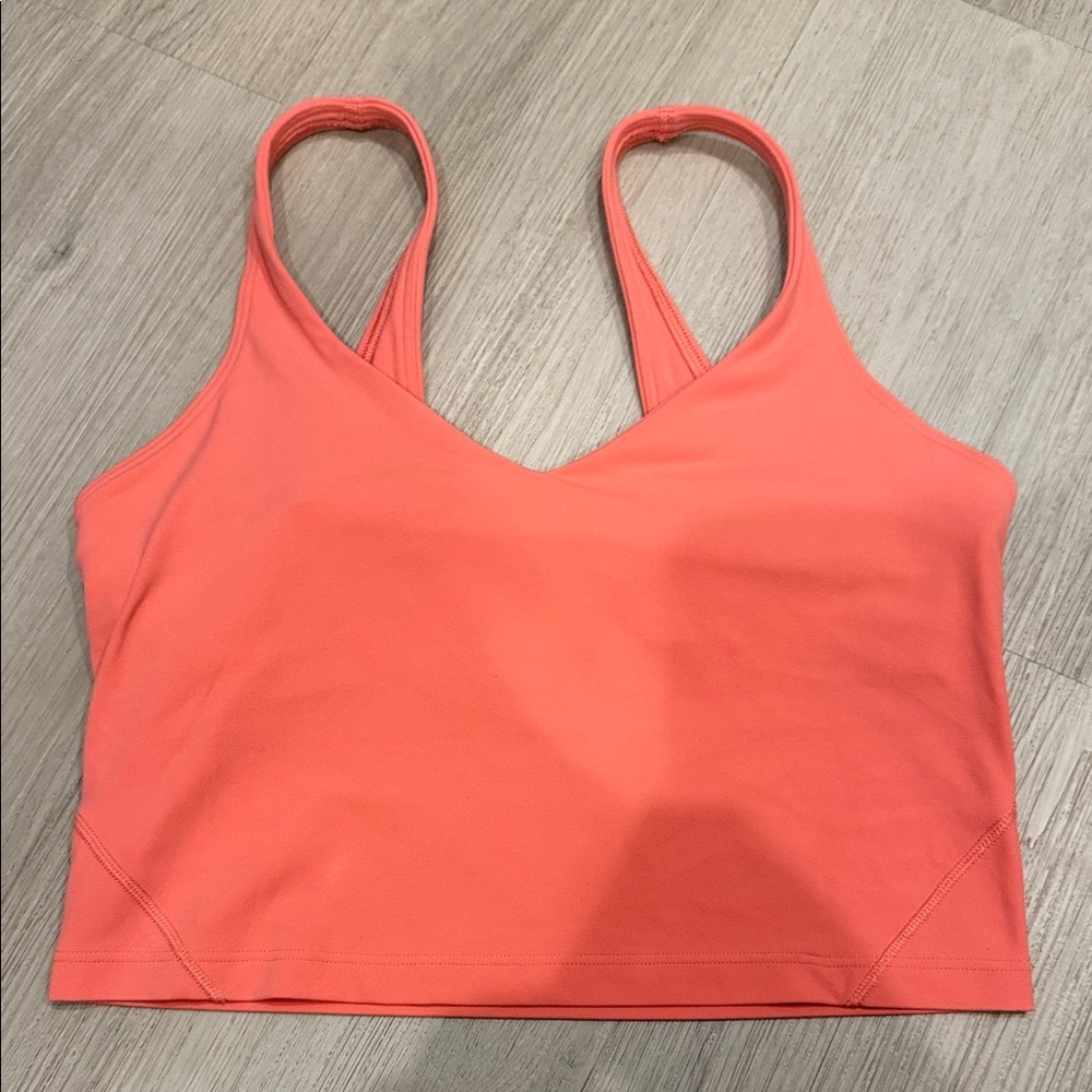 lululemon athletica Coral V-Neck Bralette Tank